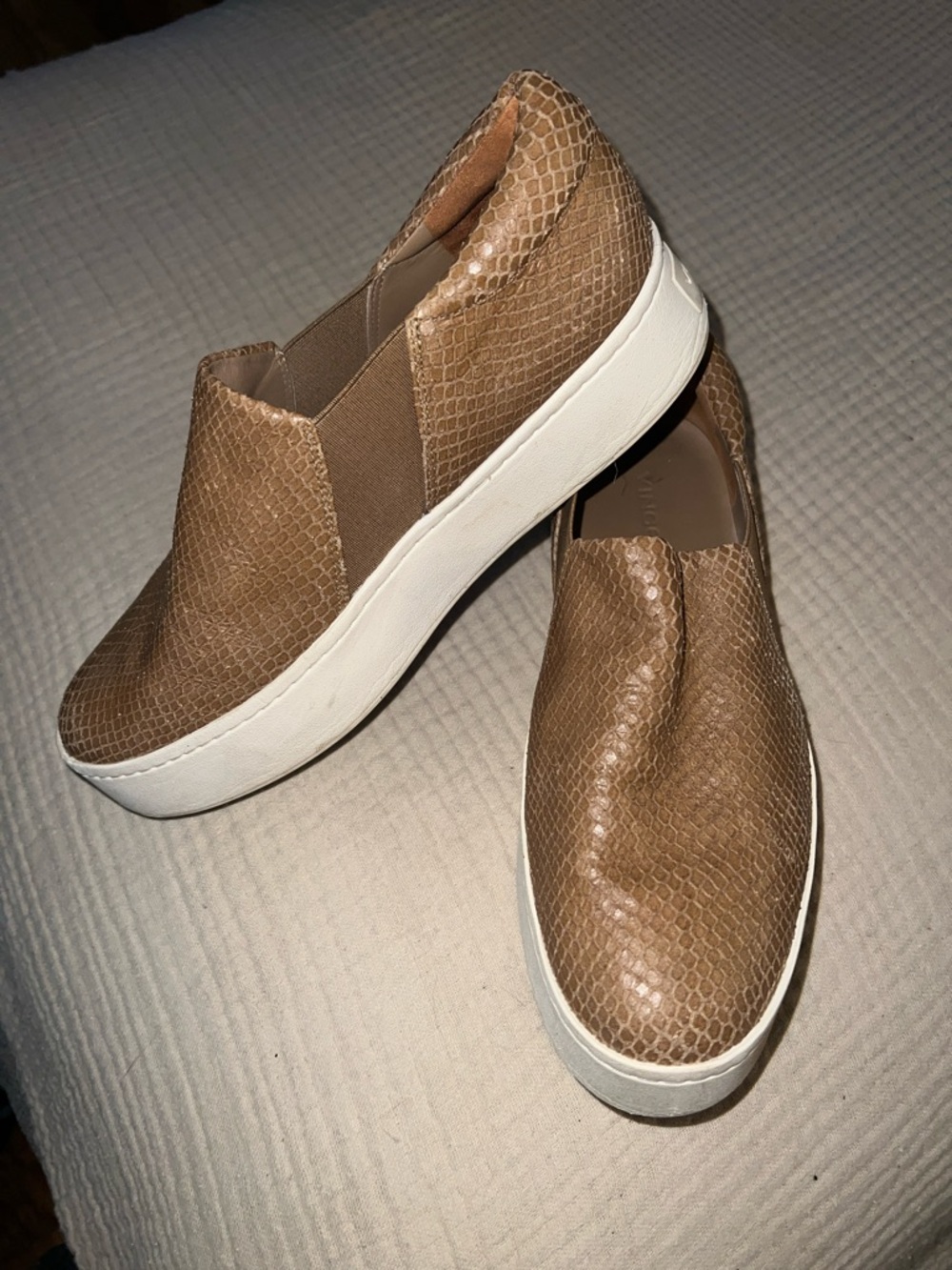 Vince Platform Sneakers EUC 8